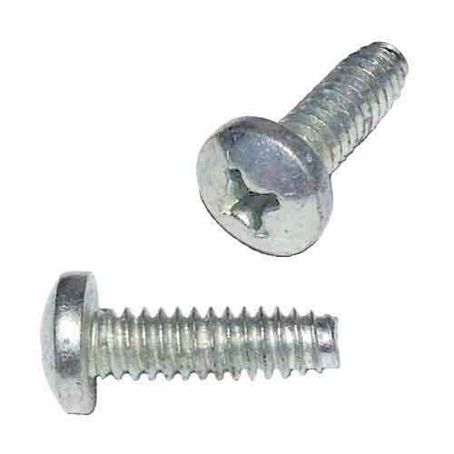 PPTF01012 #10-24 X 1/2" Pan Head, Phillips, Thread Forming Screw, Zinc